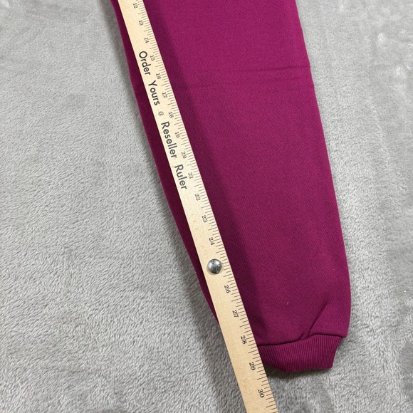 Vintage Hanes Her Way Sweatpants Womens Small Pink Roomy Fit Tapered 90s USA NWT - Picture 11 of 11